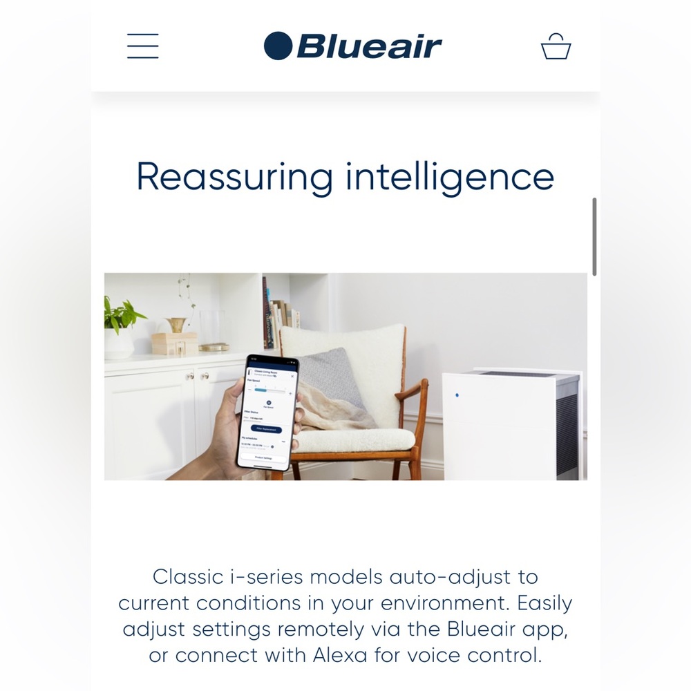 NOT FOR SALE Blueair 680i Series Purifier. Original Box. Brand New. Never Used. - Picture 7 of 12